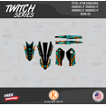 thumbnail image 2 of Kalair GFX Graphics Kit for KTM ENDURO 4-STROKE 250EXC-F,350EXC-F,450EXC-F and 500EXC-F (2020-2023) Twitch Series, 2 of 5