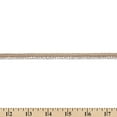 thumbnail image 3 of 1 Centimeter Diamond Rhinestone Metallic Cord Braided Trim By The Yard For Sewing, Crafts, Decor, & Upholstery Projects (Gold / 10 Yards), 3 of 3