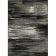thumbnail image 2 of Grey/Silver/Black/Abstract Contemporary Modern Design Mixed Brush Pattern Colors Area Rug, 2 of 7