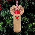 thumbnail image 2 of Estas Lindas Bolsas de Regalo Son Perfectas para Colgar en el Árbol de Navidad, Y También Agregan un Toque de Deliciosidad a Su Mesa de Navidad. Bolsas Pequeñas de Navidad, 2 of 2