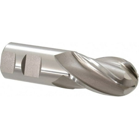

Hertel 1-1/4 Diam 2 LOC 4 Flute HSS Ball End Mill Uncoated Single End 4-1/2 OAL 1-1/4 Shank Diam Spiral Flute