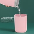thumbnail image 2 of ROMANSENTIAL Toothbrush Storage Holder 1 Pc Pink PP Box for Adults 20X6CM, 2 of 7