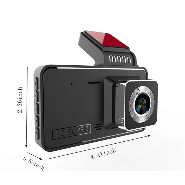 Écran Ips Haute Définition 4 Pouces 1080P avec Objectif