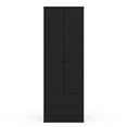 Polifurniture Denmark 2 Door Wood Composite Bedroom Armoire with