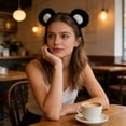 thumbnail image 6 of Uxgjfwu Soft Movable Cute Bear Ear Headband, Fuzzy Funny Design, Decorative Hair Accessory for Festivals, Parties, Celebrations And Photo Use, 6 of 8