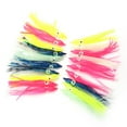 thumbnail image 2 of 20 Pcs Leurres de Pêche pour Calmar, Ensemble de Leurres Jupe pour Calmar en PVC Souple, Leurres pour Calmar Réutilisables pour Suspendre des Leurres de Pêche, 2 of 2