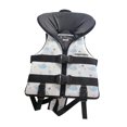 thumbnail image 1 of Chaleco de natación para niños con correas ajustables de secado rápido para kayak, parque acuático y deportes acuáticos. Océano azul, 1 of 8