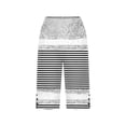 thumbnail image 5 of Utoimkio Women's Boho Striped Bermuda Shorts,Casual Print with Side Slit & Button Detail, 5 of 5