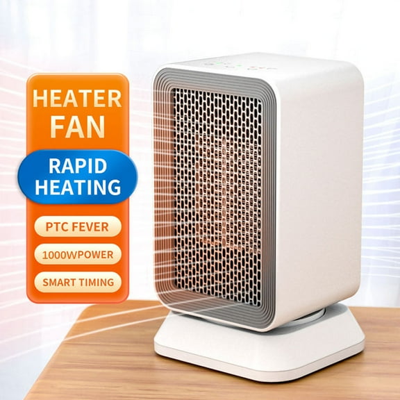 Savio 1000W Electric 3 Speed Oscillating Ceramic Space Heater for 1500 sq ft