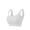 White, variant on Yoyauz Seamless Sports Bra Without Steel Ring Yoga Bra, With Detachable Pad, Suitable For Women