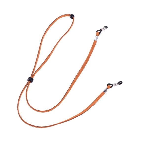 MOKKHNB Eye Glass String Hypoallergenic Leather Glasses Band for Man Yellow 1Pack