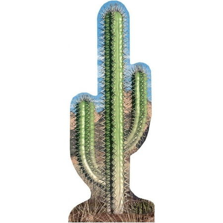 Single Cactus Life Size Cutout Standup