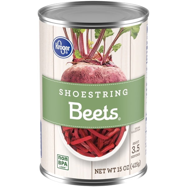 KR Shoestring Beets Fat Free, Vegan 15 Oz
