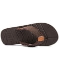thumbnail image 5 of Needbo Men's Flip Flop EVA Shockproof Beach Thong Sandal Size 14, Brown, 5 of 6