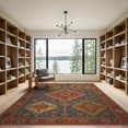 thumbnail image 2 of ODIKA 9'x12' Rich Multicolor Geometric Design Washable Area Rug Intricate with Bold Accents for Master Suite, California King, Under Bed, Non-Shedding, Easy Care, 2 of 6