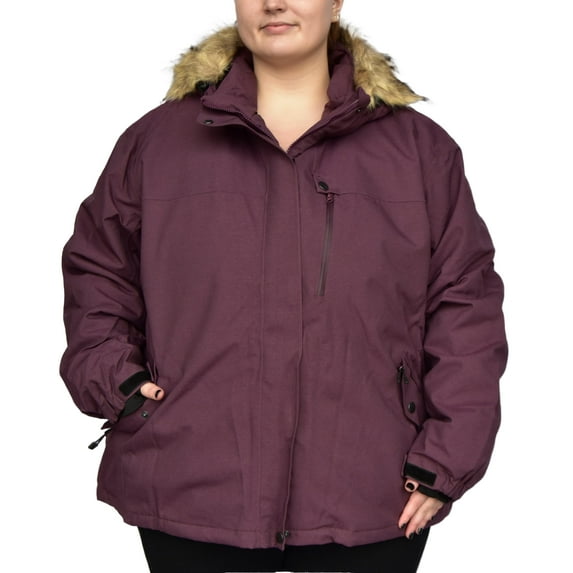 Snow Country Outerwear Women's Plus Size Fortress Ski Coat Jacket 1X-6X