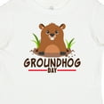 thumbnail image 4 of Inktastic Groundhog Day with Cute Groundhog Illustration Boys or Girls Baby T-Shirt, 4 of 5