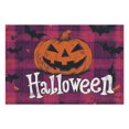 thumbnail image 3 of Lantern Pumpkin Halloween Spooky Table Mats Set of 4 12x18in Inch Seasonal Fall Holiday Place Mats Durable No Slip Table Mats for Wedding Restaurant & Camping, 3 of 7