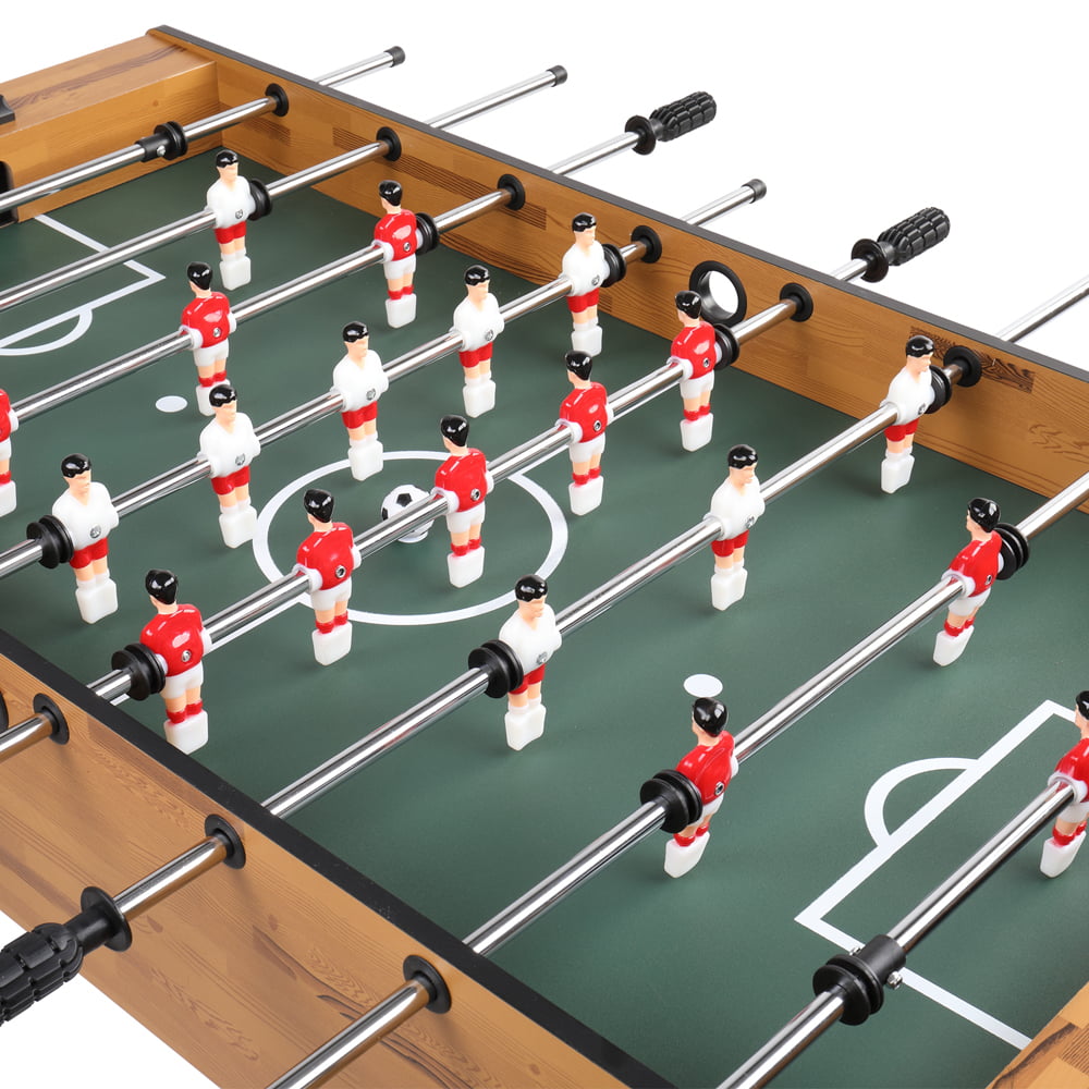 Details about   48 Inch Foosball Table Indoor Soccer Game Rust proof and sturdy steel bar Slidin 