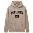 thumbnail image 3 of Sudadera con capucha para hombre y mujer, suéter Unisex con estampado de letras de Míchigan, moda informal para estudiantes y parejas, Otoño e Invierno, 3 of 5