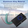 thumbnail image 4 of Mistaha Contrôleur d'Éolienne en Alliage d'Aluminium avec Design Modulaire et Niveau de Protection IP67 - BLW24-10, Adapté aux Systèmes de Pile 24V, Puissance Nominale jusqu'à 1000W, 4 of 6