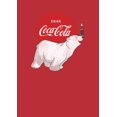 thumbnail image 2 of Men's Coca Cola Polar Bear  Graphic Tee Red Heather X Large, 2 of 5