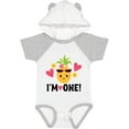 thumbnail image 3 of Inktastic First Birthday Hawaiian Pineapple Girls Baby Bodysuit, 3 of 5