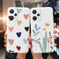 thumbnail image 2 of Case For Realme 9 4G 9 Pro Plus Cute Heart Flower Back Cover Soft Silicone Matte Protective Funda For OPPO Realme 9 Pro+ Bags, 2 of 7