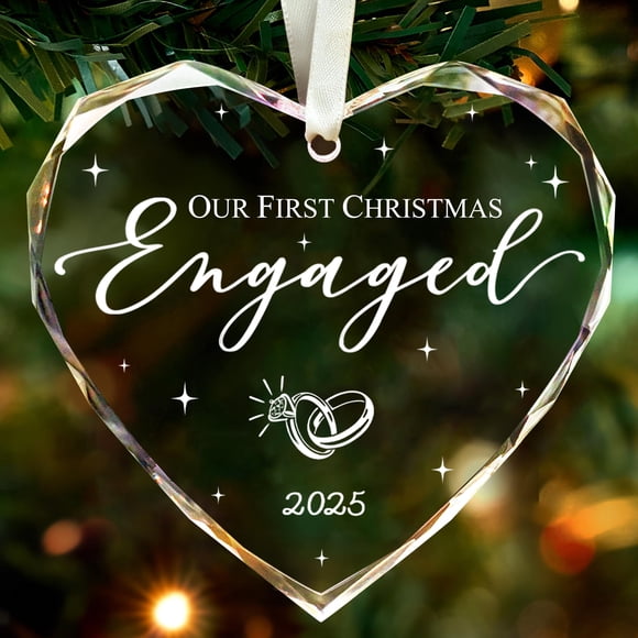 Adorno colgante THDZS First Christmas Engaged 2025