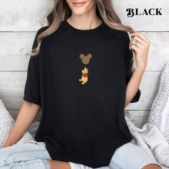 Winnie The Pooh Balloon Comfort Colors T-Shirt