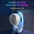 thumbnail image 4 of yeacher Compact USB-C Rechargeable Electric Shaver for Men, Portable Travel Grooming Kit with 400mAh Battery, Smart Power Display, Cleaning Brush, Gradient Blue Finish, 4 of 7