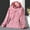 Pink, variant on POROPL Rain Jackets for Women Waterproof Hooded Zipper Casual Outdoor Windbreaker Jacket