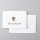 thumbnail image 1 of Tarjeta de felicitación plegable para fiesta, Tarjeta blanca Simple de escritura a mano, gracias, deja un mensaje, tarjetas de bendición, boda, amor, hogar, 1 ud., 1 of 4