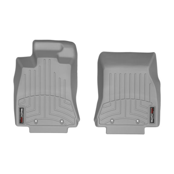 WeatherTech Custom Fit FloorLiners compatible with 2009-2015 Jaguar XF - 1st Row (Driver & Passenger), Grey