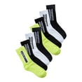 thumbnail image 3 of Justice Girls Crew Socks, 8-Pack, Sizes M-L, 3 of 5