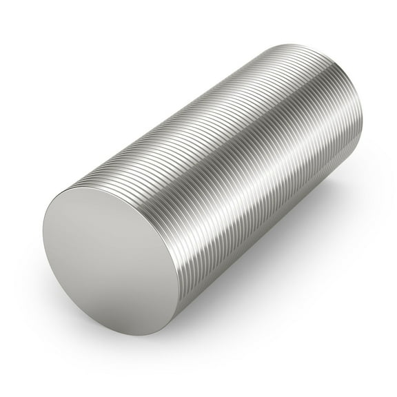 Spencer Strong Neodymium Disc Magnets Powerful Rare Earth Magnets for Fridge, DIY, Scientific, Craft, Office - 3/4 x 1/16 inch, Pack of 50