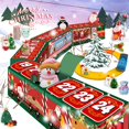 thumbnail image 4 of Calendario De Cuenta Regresiva De Adviento De Navidad, Caja Ciega De Tren, Sorpresa, Antiestrés, Exprimido, 24 Juegos De Juguetes, Regalo Para Niños Monstrate HA038266-00, 4 of 6