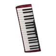 thumbnail image 5 of Hohner Bravo III 96 Accordion With Black Bellows Red, 5 of 6