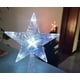thumbnail image 1 of Adorno para árbol de Navidad con forma de estrella y luces LED, adorno para árbol de Navidad con forma de estrella de 5 puntas RGB que brilla en la oscuridad, color blanco positivo, 1 of 4