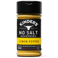 thumbnail image 2 of (4 pack) Kinder's Lemon Pepper No Salt Seasoning & Rub, 2.6 oz, 2 of 9