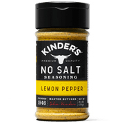 Kinder's Lemon Pepper No Salt Seasoning & Rub, 2.6 oz