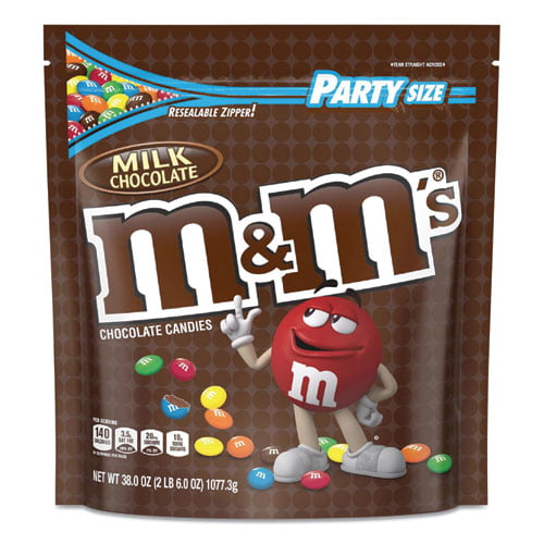 M&M's Milk Chocolate Halloween Fun Size Chocolate Candy - 17.16 oz Bag
