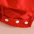 thumbnail image 6 of kpoplk Baby Girl Dress Embroidery Party Princess Cute Dresses 1st Birthday Gifts Bodysuit Short Sleeve For 3 6 9 12 18 Month with Headband(Red,6-9 Months), 6 of 8