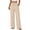 Apricot, variant on Linen Wide Leg Pants for Women Flowy Palazzo Drawstring Elastic Waist Trousers with Pockets Summer Beach Vacation Clothes