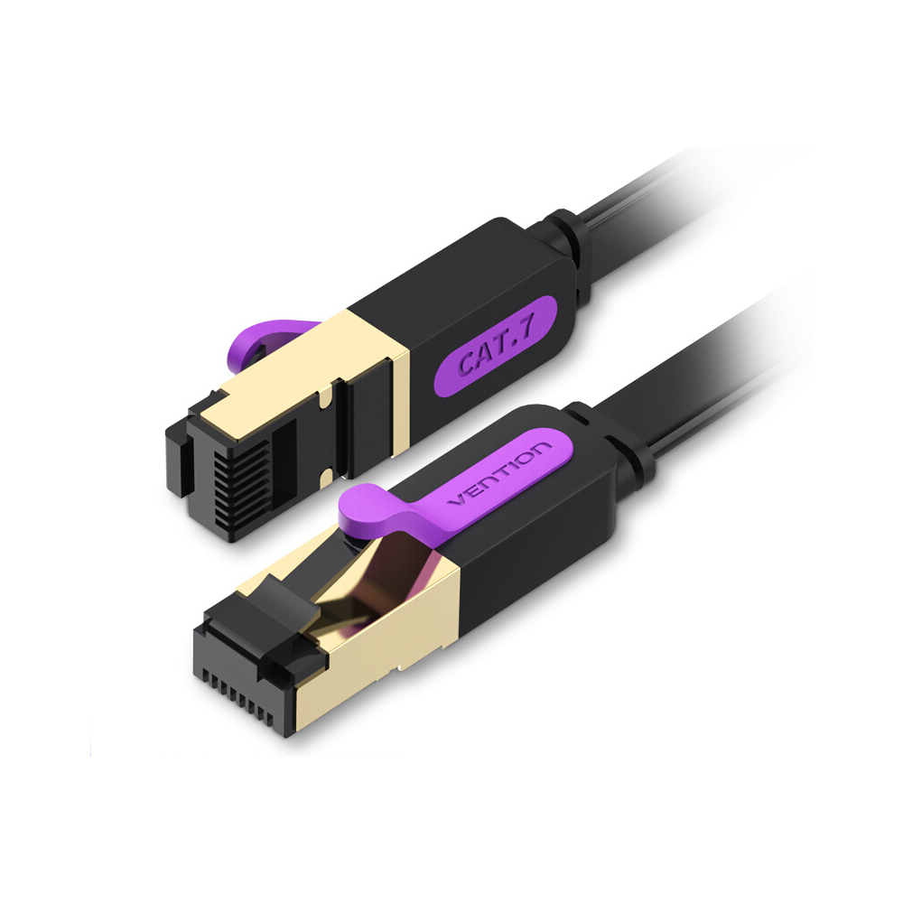 Cat7 Flat Gigabit Ethernet Cable 2 meter or 6 feet long Cat7 Flat Gigabit Ethernet Cable 2 meter or 6 feet long