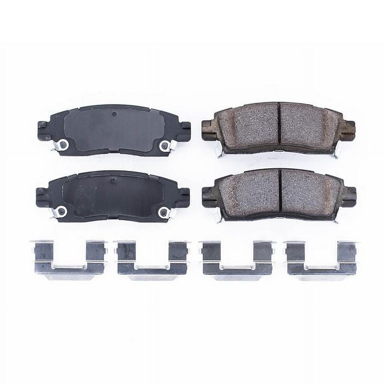 Power Stop Rear Z17 Evolution Ceramic Brake Pads with Hardware 17-883