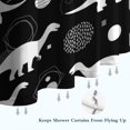 thumbnail image 6 of Dinosaur Silhouette Pattern Shower Curtain 84"x72" ,Bathroom Decorative Shower Curtains Set with 12 Hooks,Modern Waterproof Washable Shower Curtain, 6 of 6