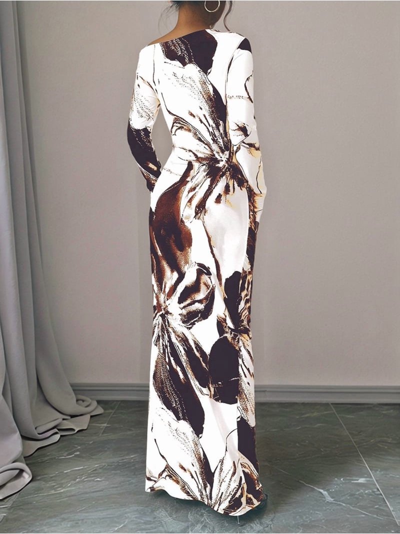 fitted print dress JULIANNA DRESS main image 0