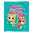 thumbnail image 4 of Disney Junior Superkitties Brave And Kind Kids Silk Touch Throw Blanket, 4 of 5