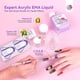 thumbnail image 4 of Kit de uñas acrílicas SAVILAND Plus: blanco transparente y rosa y lámpara UV de 88 W, 4 of 8